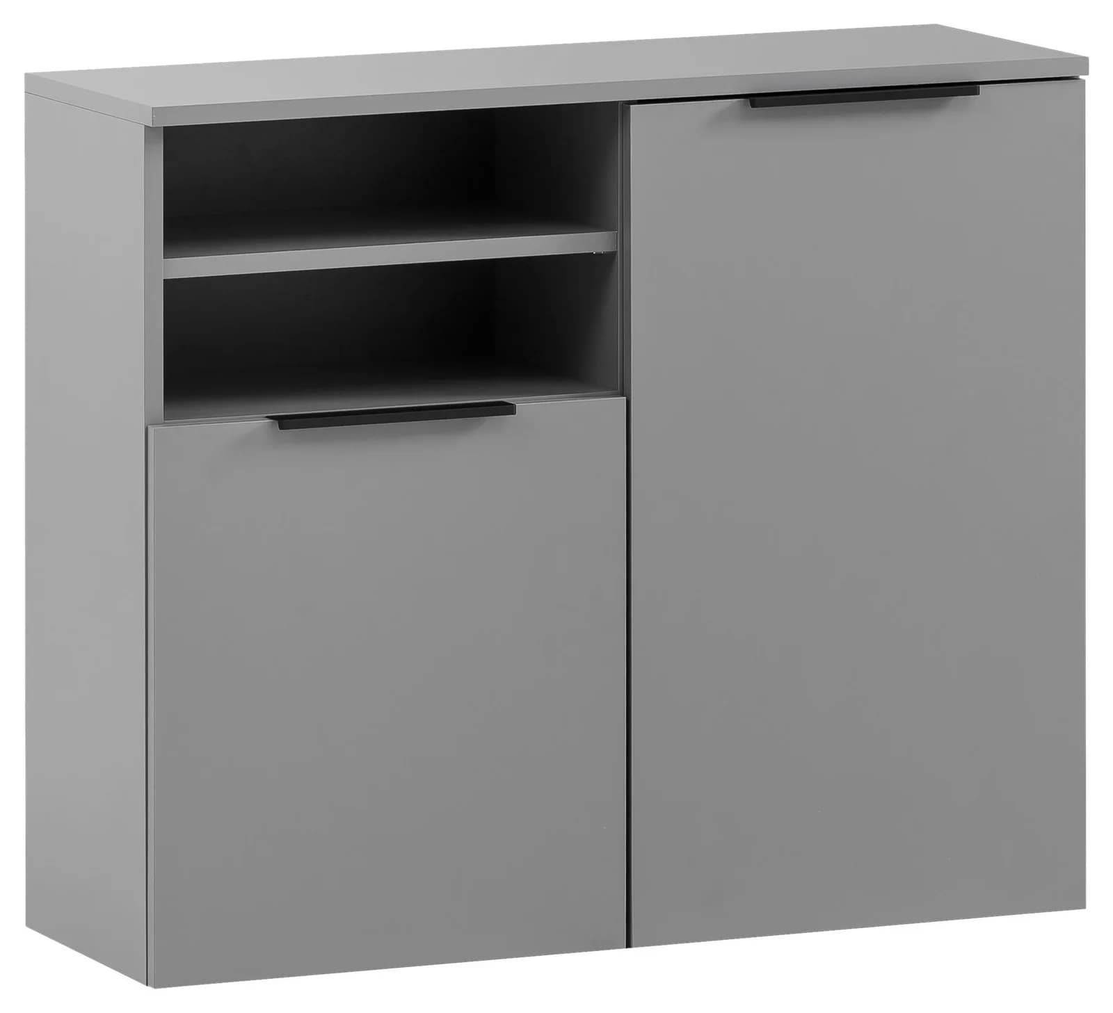 SCHILDMEYER Unterschrank Alessio Grau FSC-zertifiziert Soft-Close