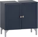 Schildmeyer Waschbeckenunterschrank Jesper Landhausoptik Blau Bild 2