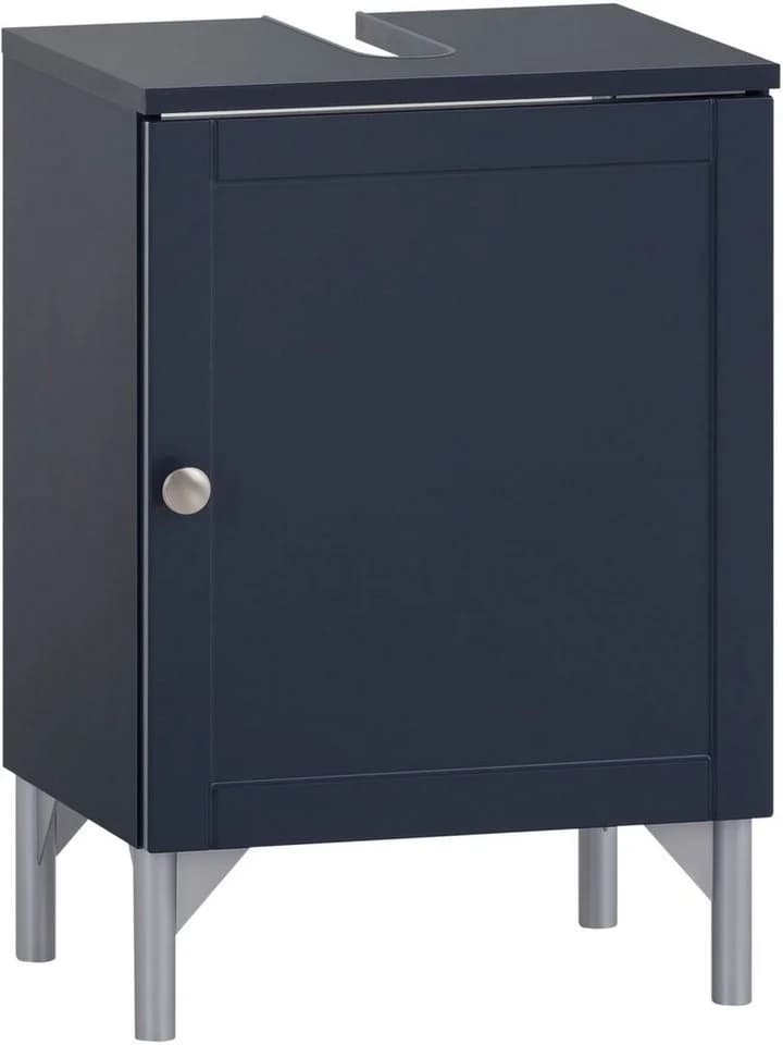 Schildmeyer Waschbeckenunterschrank Jesper Landhausoptik Blau - Bild 2