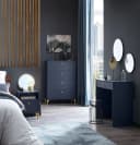 Nachttisch SCHILDMEYER Alfa Blau Nachttisch 1 Schublade Bild 1