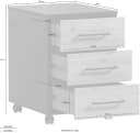 Schildmeyer Container Aino Schwarz Eiche 3 Schubladen Bild 4
