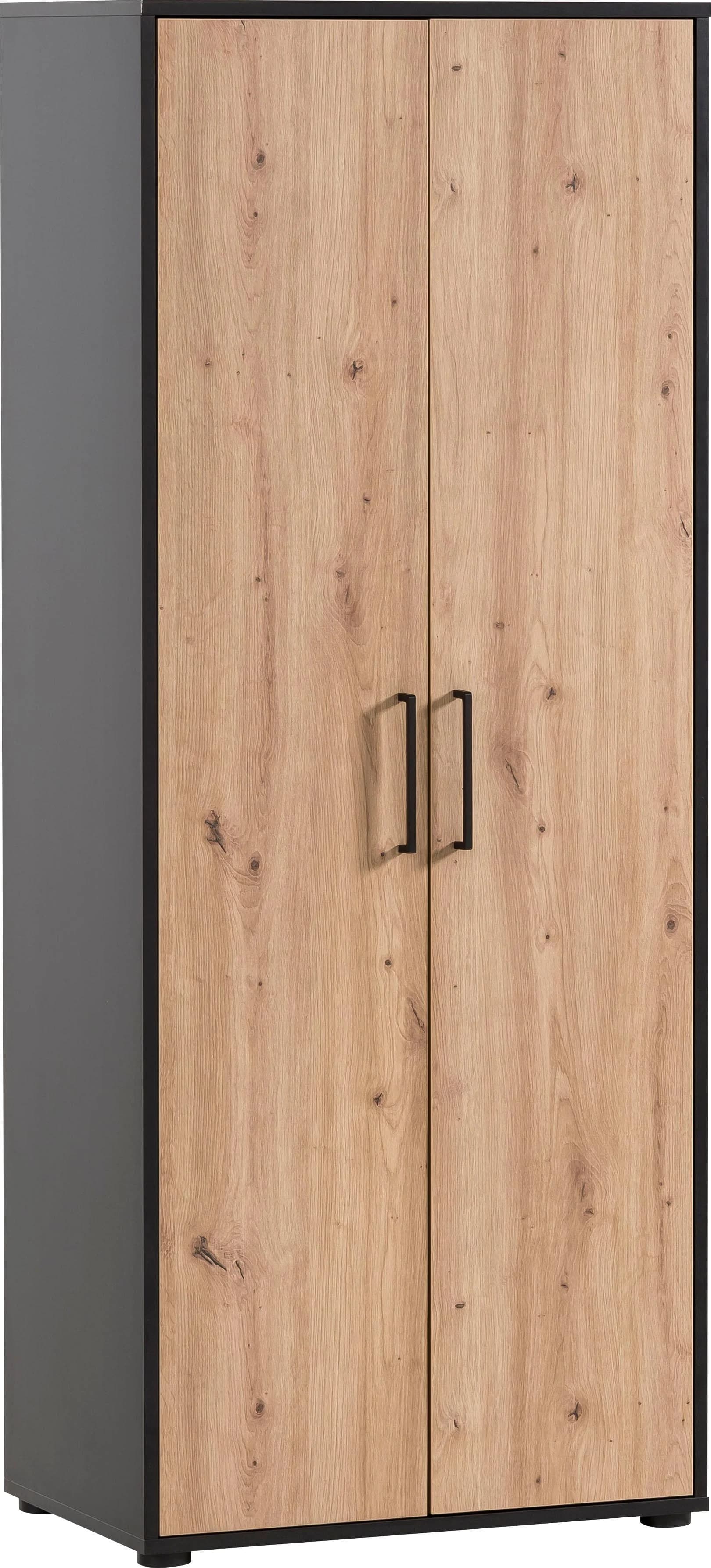 Aktenschrank WELLTIME Aino Schwarz Modern FSC-Zertifiziert - Bild 2
