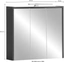 Schildmeyer Spiegelschrank Lovis 65 cm mit LED und Steckdose Bild 5