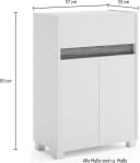 Schildmeyer Midischrank Cosmo Anthrazit Modern Bild 1