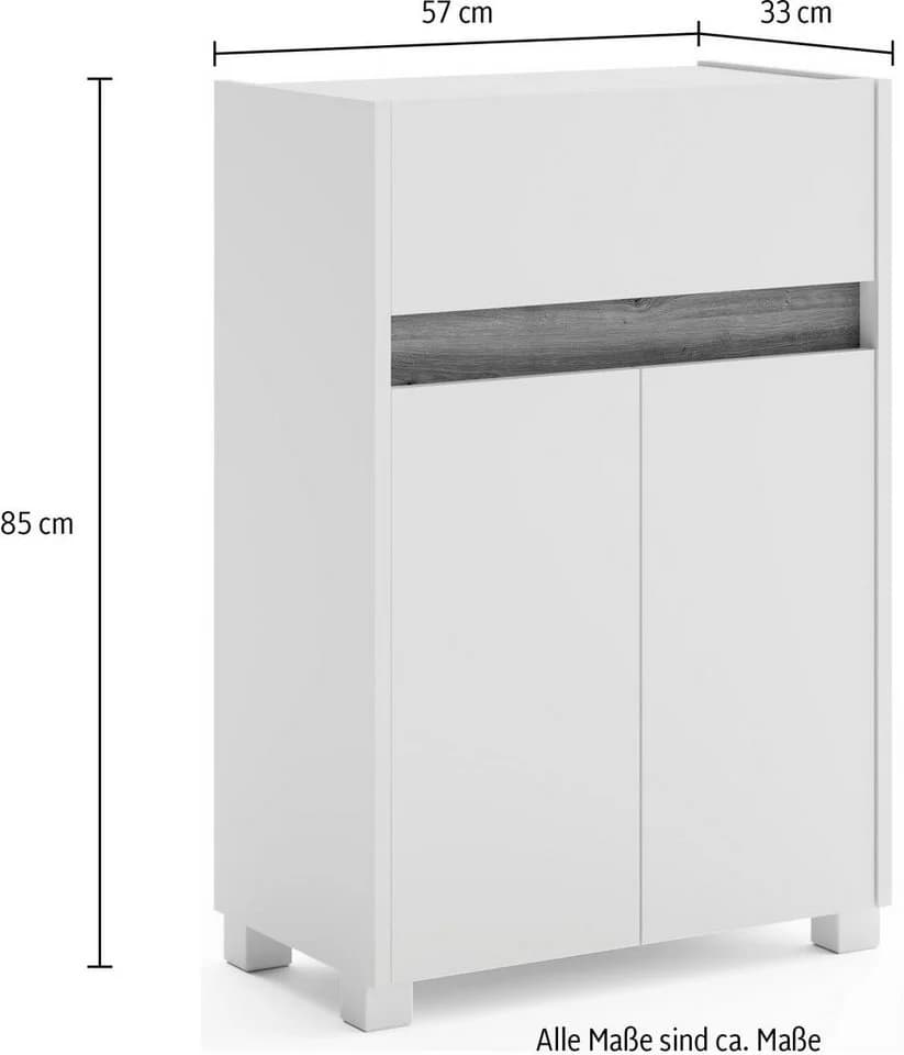 Schildmeyer Midischrank Cosmo Anthrazit Modern