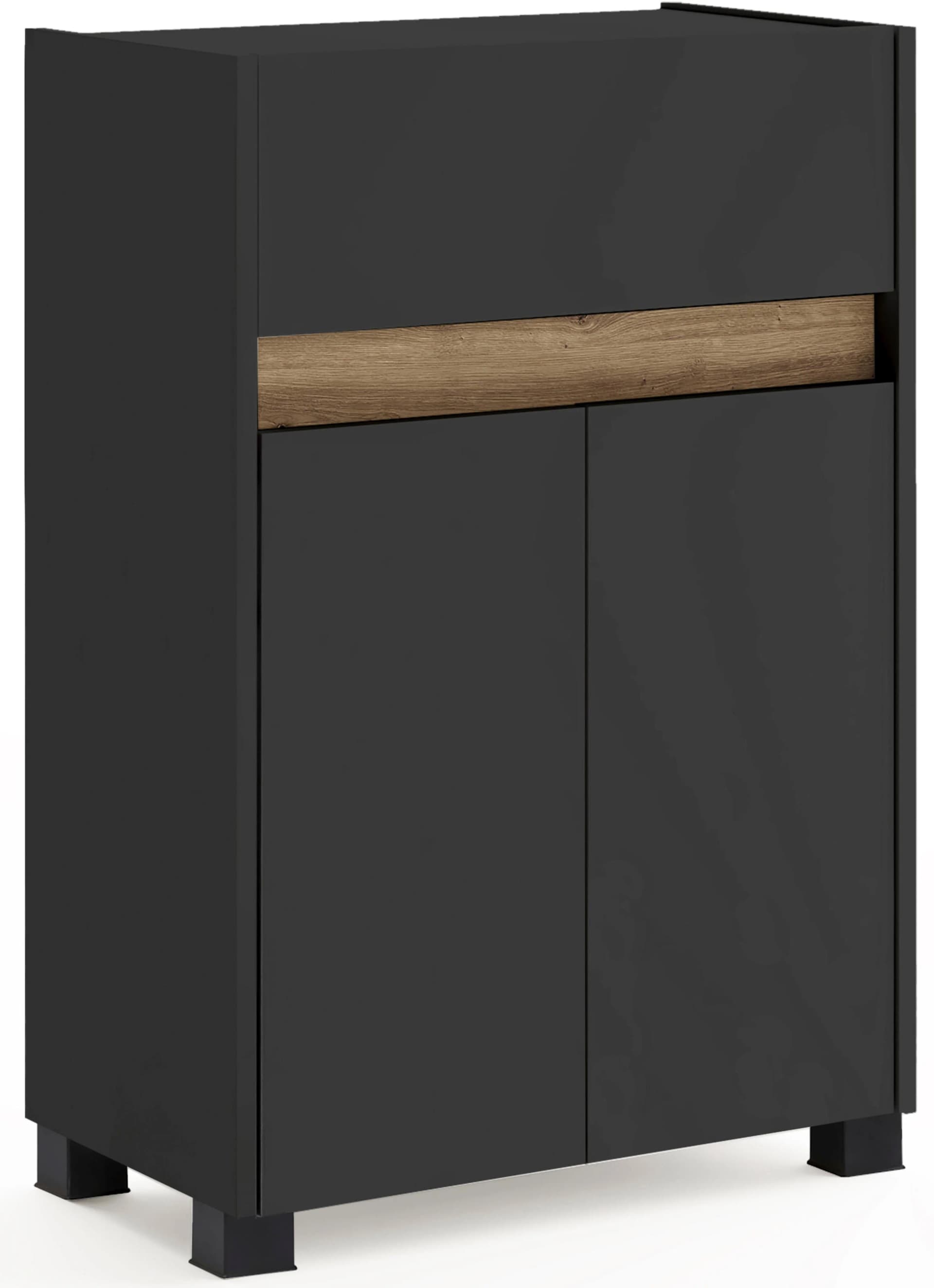 Schildmeyer Midischrank Cosmo Anthrazit Modern - Bild 3