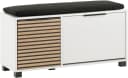 SCHILDMEYER Schuhschrank Loft Weiß Mattweiß Akustikprint Bild 2