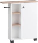 Welltime Mehrzweckschrank Lugo Weiß/Wildeiche 70cm Bild 2