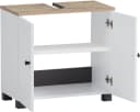 WELLTIME Waschbeckenunterschrank Lugo Weiß Wild-Eiche Bild 3