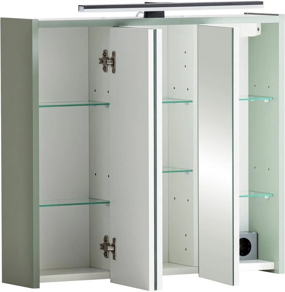 Tchibo Spiegelschrank Mono Grün LED-Beleuchtung - Bild 3