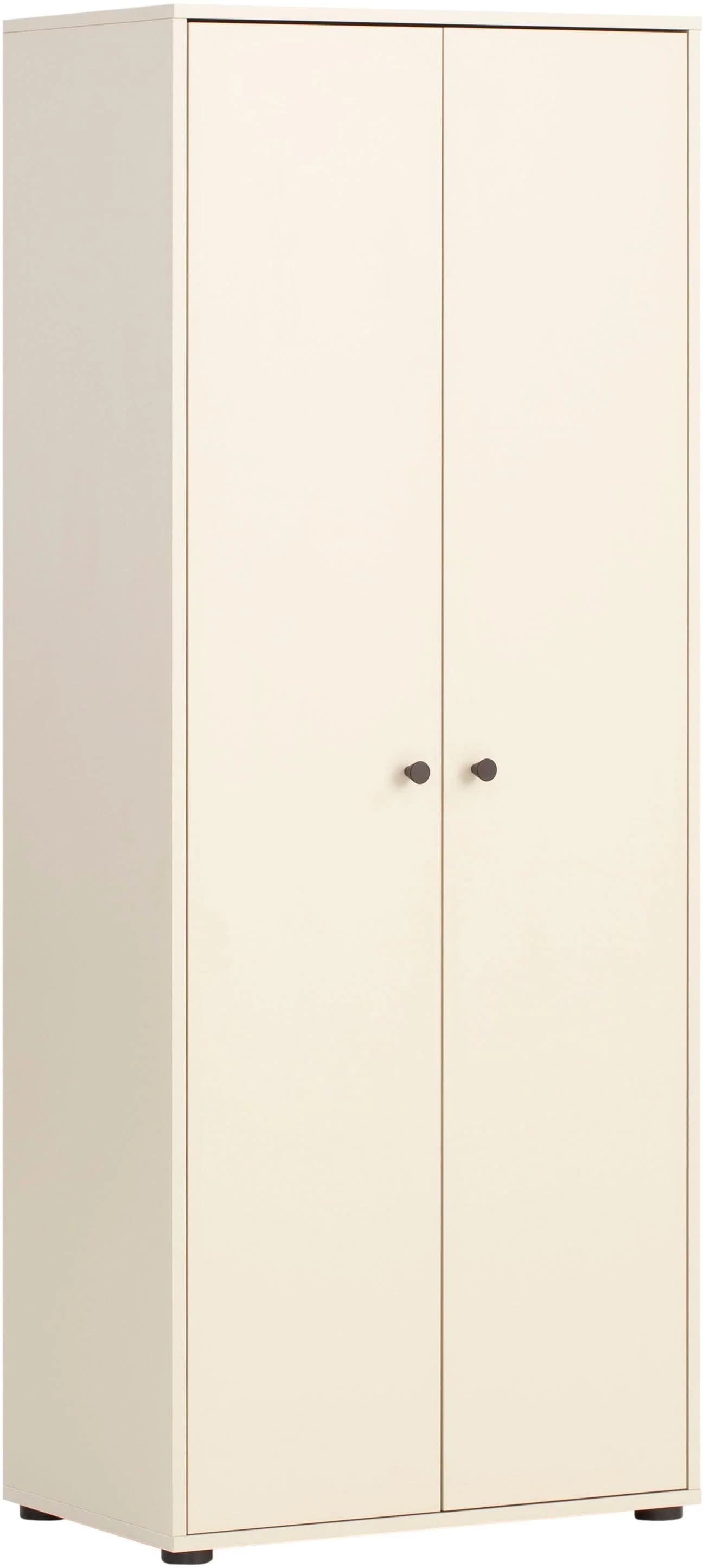 WELLTIME Hochschrank Lovund Beige 2 Türen Softclose
