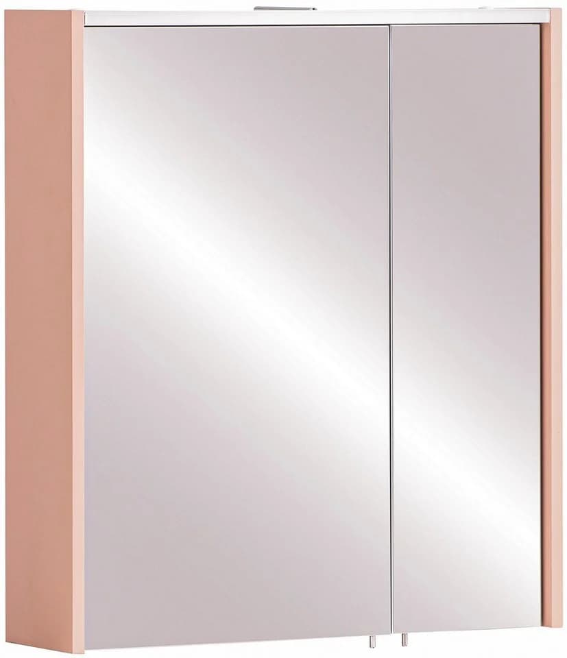 Schildmeyer Spiegelschrank Smash Apricot mit LED und Steckdose - Bild 2