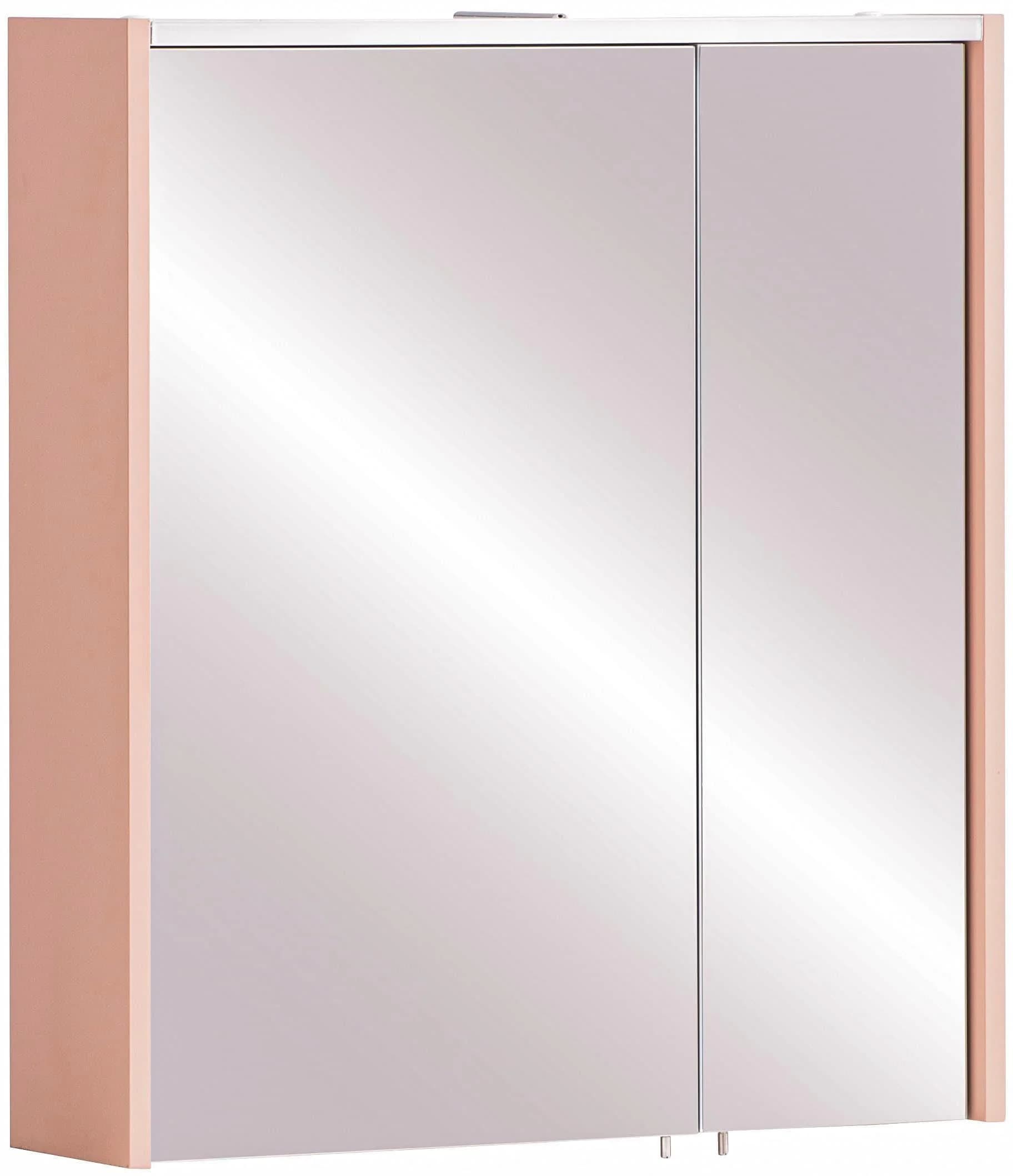 Schildmeyer Spiegelschrank Smash Apricot mit LED und Steckdose - Bild 5