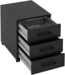 SCHILDMEYER Rollcontainer Ruby Schwarz mit 3 Schubladen Bild 4