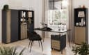 WELLTIME Aktenschrank Hank Schwarz Soft-Close FSC Bild 1