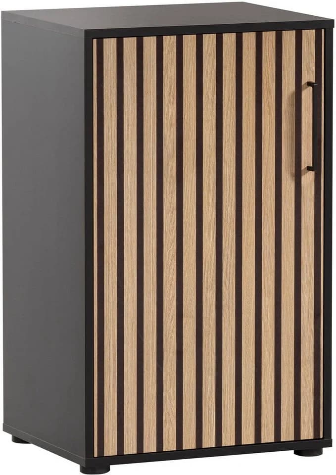 WELLTIME Aktenschrank Hank Schwarz Soft-Close FSC - Bild 2