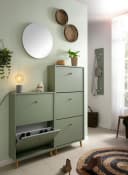 Schildmeyer Schuhschrank Bjarne Pistazie mit Massivholz-Griffen Bild 1