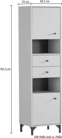 Schildmeyer Hochschrank Smash Apricot 40 cm FSC-zertifiziert Bild 4