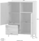 Schildmeyer Midischrank Smilla Grün Eiche Landhaus Bild 4