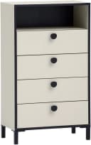 Schildmeyer Midischrank Edda 60 cm Metallgriffe Made in Germany Bild 2