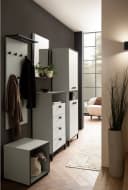 Schildmeyer Garderobenpaneel Edda Beige mit 9 Haken und Ablage Bild 4