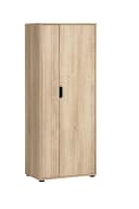 Schildmeyer Aktenschrank Emmik Weiß Eiche mit 3 Böden Bild 1