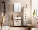 Schildmeyer Spiegelschrank Edda mit LED-Beleuchtung und Steckdose Bild 5