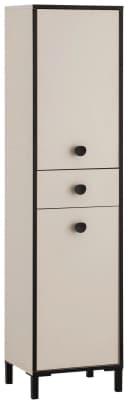 Schildmeyer Hochschrank Edda Cremebeige mit 2 Türen & Schublade Bild 5