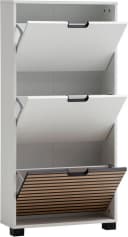 Schildmeyer Ryker Schuhschrank Weiß mit 3 Klappen Bild 4