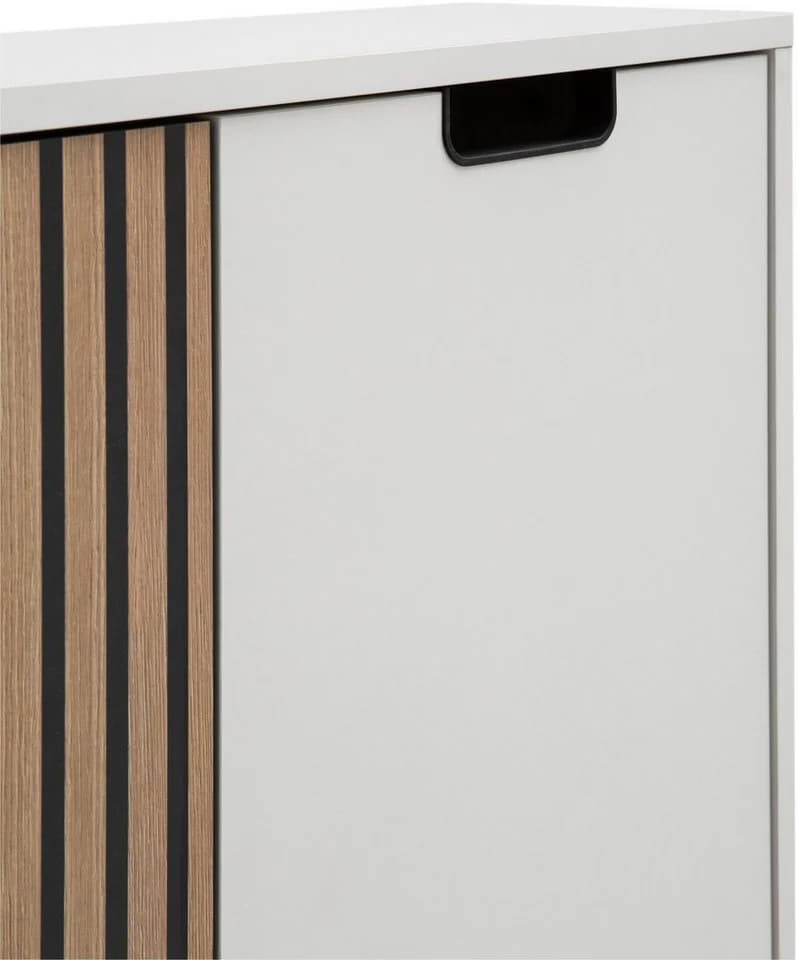 Tchibo Kommode Ryker Schwarz Holz Kunststoff Metall - Bild 5