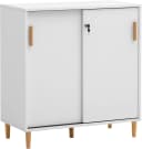 Schildmeyer Aktenschrank Torge Weiß Schiebetüren Bild 2