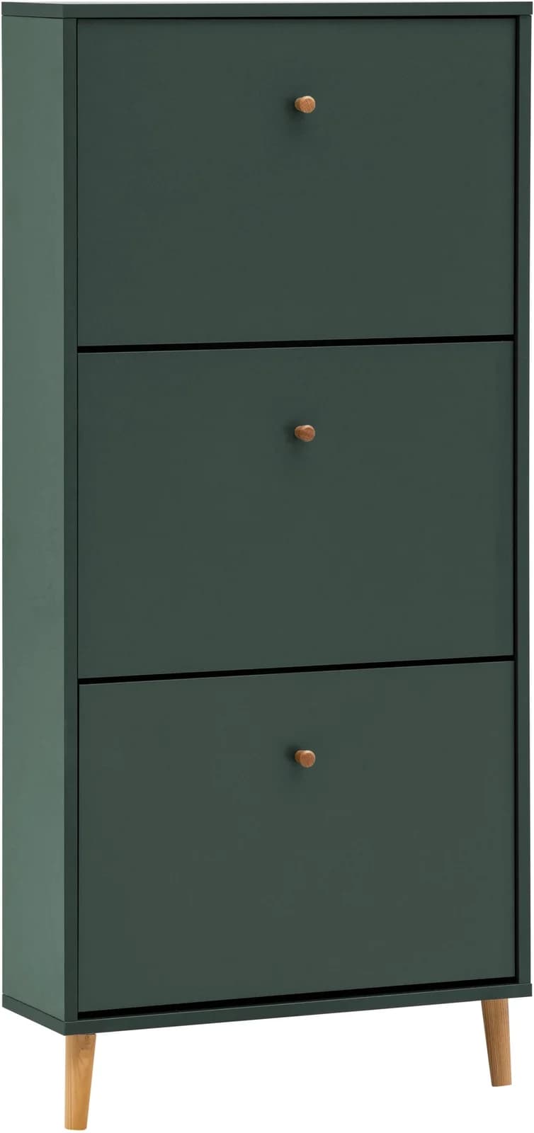 Schildmeyer Schuhschrank Bjarne 59 cm Waldgrün Holzwerkstoff - Bild 2