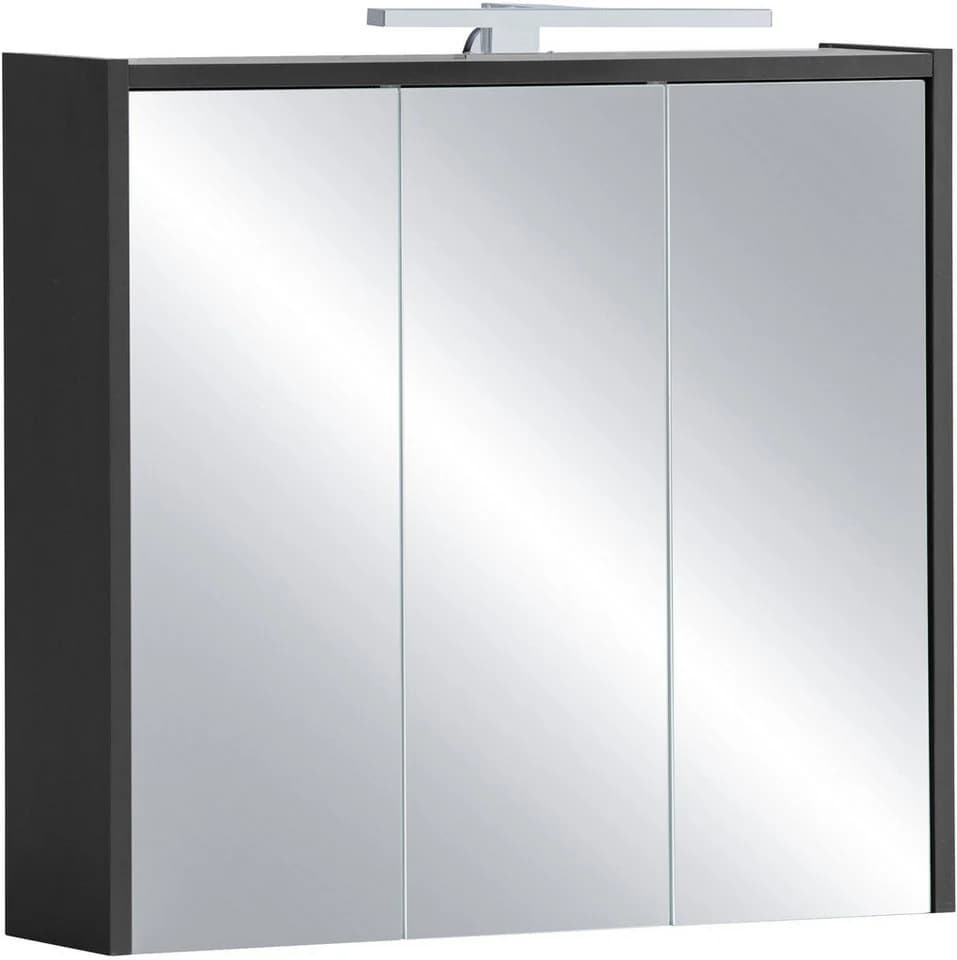Spiegelschrank SCHILDMEYER Sander 65 cm LED-Beleuchtung Anthrazit - Bild 2