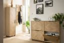 Hochschrank Schildmeyer Piazza 40,3 cm Eiche Hell FSC Holzwerkstoff Bild 1
