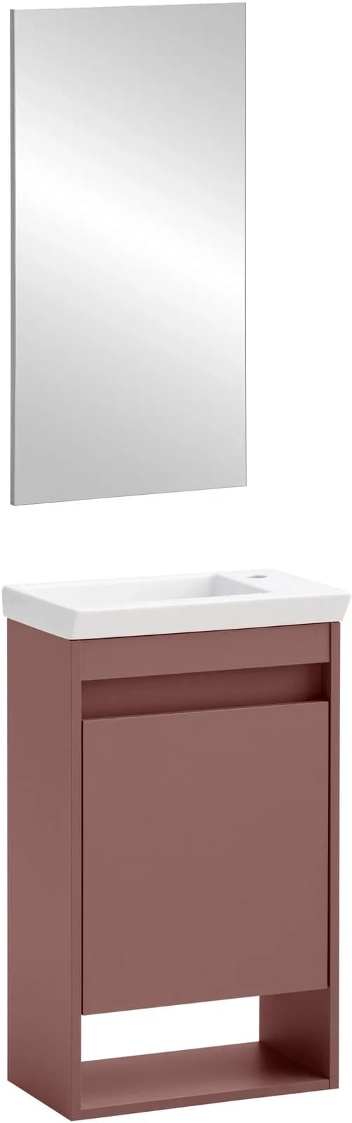 WELLTIME Avio Badezimmer-Set Mauve