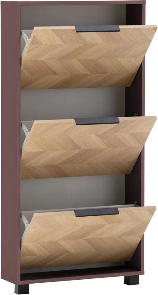Schuhschrank SCHILDMEYER Piazza Mauve FSC-zertifizierter Holzwerkstoff - Bild 3