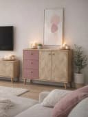 Kommode Schildmeyer Visby Eiche hell Mauve FSC-zertifizierter Holzwerkstoff Bild 5