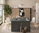 Schildmeyer Schreibtisch METZ Grau Modernes Design Made in Germany Bild 1