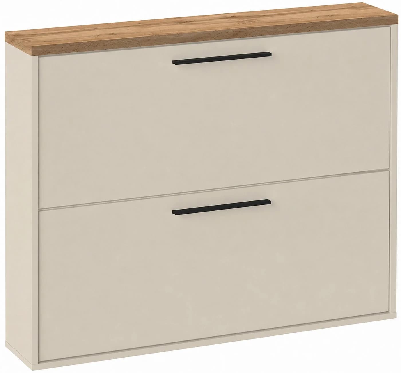Schildmeyer Schuhkipper Saga Eiche Landhaus Cremebeige - Bild 2