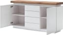 MCA furniture Sideboard Romina Weiß Matt mit LED Beleuchtung Bild 1