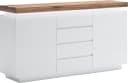 MCA furniture Sideboard Romina Weiß Matt mit LED Beleuchtung Bild 2