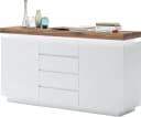 MCA furniture Sideboard Romina Weiß Matt mit LED Beleuchtung Bild 4