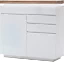 MCA furniture Sideboard Romina Weiß Matt mit LED Bild 2