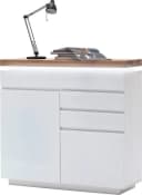 MCA furniture Sideboard Romina Weiß Matt mit LED Bild 4