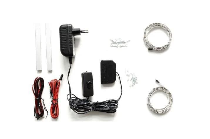 MCA Furniture LED Band Licht 85cm Weiß Farbwechsler 2er Set