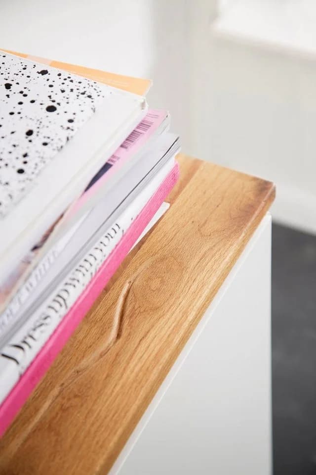 MCA furniture Lowboard Chiaro Weiß Matt Hochglanzfronten - Bild 5