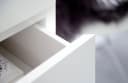 MCA furniture Kommode Chiaro Weiß Eiche 5 Schubladen Bild 4