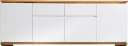 MCA furniture Sideboard Chiaro Weiß Eiche Modern Bild 3