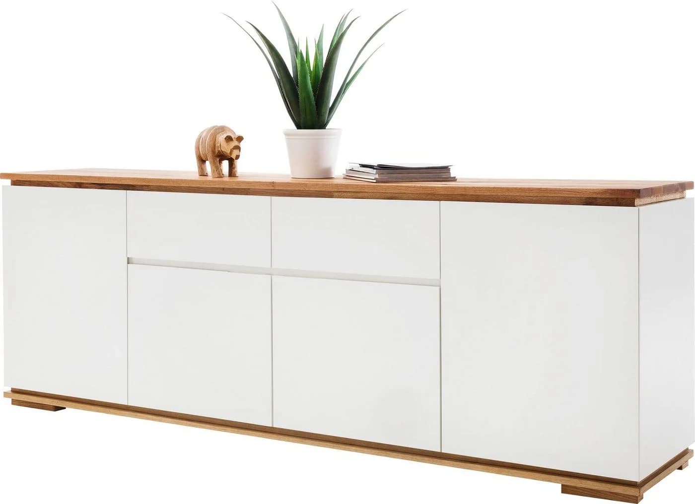 MCA furniture Sideboard Chiaro Weiß Eiche Modern - Bild 4