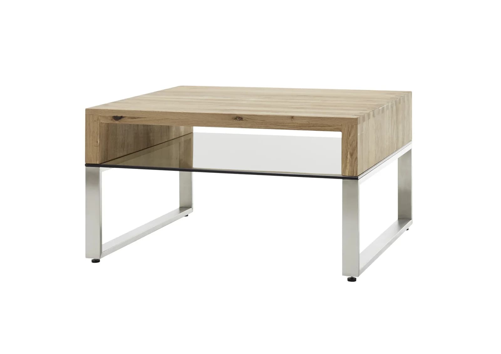 Couchtisch Mystic II Massive Eiche Braun
